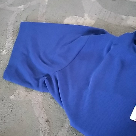 Grandslam Performance Collared Blue Shirt - Picture 2 of 4